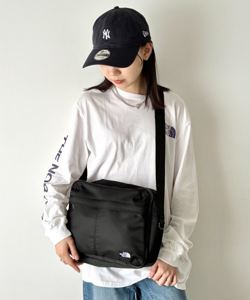 THE NORTH FACE(ザノースフェイス)の「THE NORTH FACE(ザ・ノースフェイス)/軽量 スクエア ショルダーバッグ クロスバッグ/TRAVEL CROSS BAG L(ショルダーバッグ・レディース・ブラック/カーキ・FREE)」の13枚目の写真