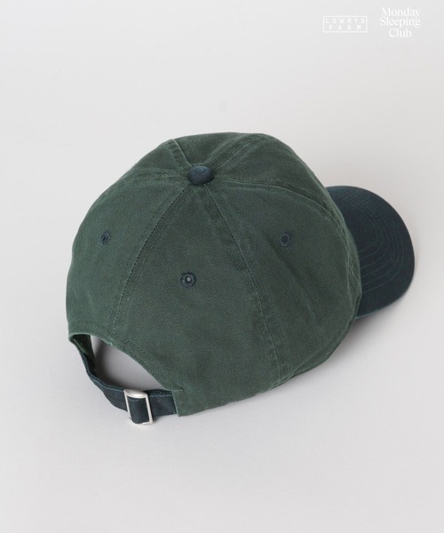 LOWRYS FARM（ローリーズファーム）の「【KIDS】Monday Sleeping Club ロゴシシュウＣＡＰ 661486（キャップ・キッズ・ネイビー/グリーン/オフホワイト・FREE）」の17枚目の写真