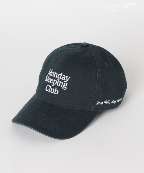 LOWRYS FARM（ローリーズファーム）の「【KIDS】Monday Sleeping Club ロゴシシュウＣＡＰ 661486（キャップ・キッズ・ネイビー/グリーン/オフホワイト・FREE）」の19枚目の写真