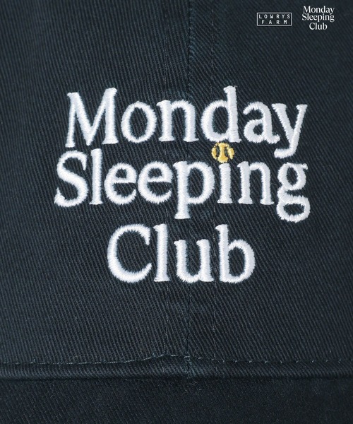 LOWRYS FARM（ローリーズファーム）の「【KIDS】Monday Sleeping Club ロゴシシュウＣＡＰ 661486（キャップ・キッズ・ネイビー/グリーン/オフホワイト・FREE）」の20枚目の写真