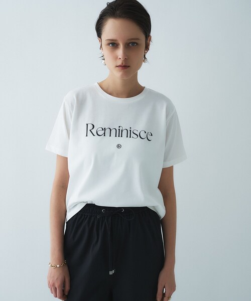 cloenc(クロエンス)の「グラフィックTシャツ|リサイクルポリエステル(Tシャツ/カットソー・レディース・ホワイト系3/カーキ系2/ホワイト系5/ホワイト系4/カーキ系3/ピンク系1/ピンク系2/ピンク系3/カーキ系4・02)」の11枚目の写真
