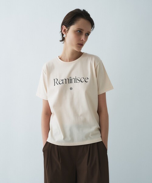 cloenc(クロエンス)の「グラフィックTシャツ|リサイクルポリエステル(Tシャツ/カットソー・レディース・ホワイト系3/カーキ系2/ホワイト系5/ホワイト系4/カーキ系3/ピンク系1/ピンク系2/ピンク系3/カーキ系4・02)」の18枚目の写真