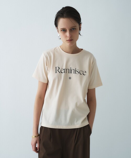 cloenc(クロエンス)の「グラフィックTシャツ|リサイクルポリエステル(Tシャツ/カットソー・レディース・ホワイト系3/カーキ系2/ホワイト系5/ホワイト系4/カーキ系3/ピンク系1/ピンク系2/ピンク系3/カーキ系4・02)」の19枚目の写真