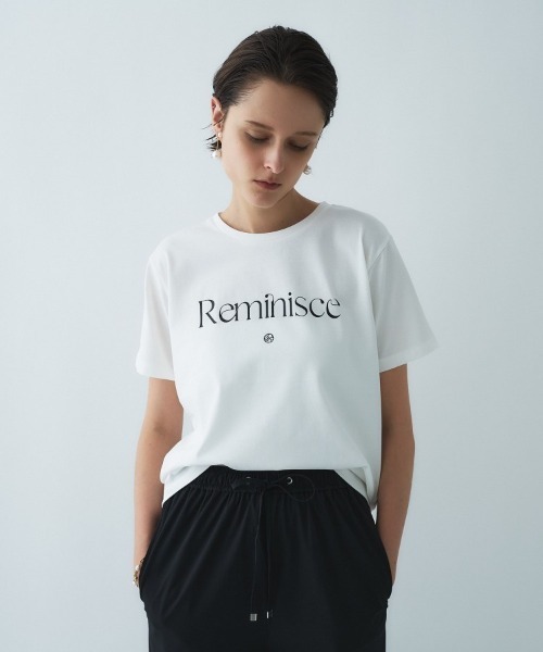 cloenc(クロエンス)の「グラフィックTシャツ|リサイクルポリエステル(Tシャツ/カットソー・レディース・ホワイト系3/カーキ系2/ホワイト系5/ホワイト系4/カーキ系3/ピンク系1/ピンク系2/ピンク系3/カーキ系4・02)」の4枚目の写真