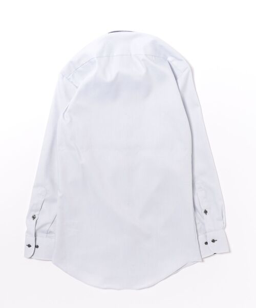 TOKYO SHIRTS(トウキョウシャツ)の「【超形態安定】 形態安定ノンアイロン ボタンダウン 長袖ビジネスワイシャツ(ビジネスシャツ・メンズ・グレー・首回り39cm-裄丈80cm/首回り39cm-裄丈84cm/首回り43cm-裄丈82cm/首回り43cm-裄丈86cm/首回り42cm-裄丈86cm/首回り37cm-裄丈80cm/首回り37cm-裄丈84cm/首回り41cm-裄丈82cm/首回り42cm-裄丈82cm/首回り41cm-裄丈86cm)」の7枚目の写真