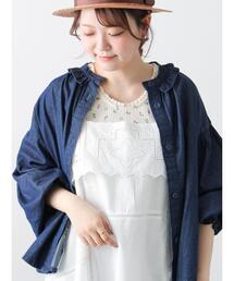 Samansa Mos2 | カットワーク刺繍キャミチュニック(チュニック)