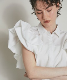 AIRY RUFFLE BLOUSE