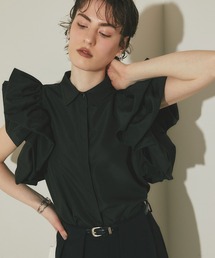 AIRY RUFFLE BLOUSE