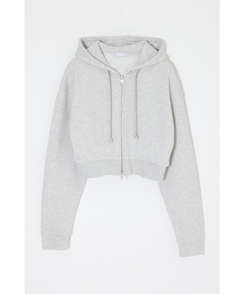 MOUSSY(マウジー)の「【セットアップ対応】CORSET ZIP フ―ディー(スウェット・レディース・杢グレー/グリーン系その他2・FREE)」の20枚目の写真