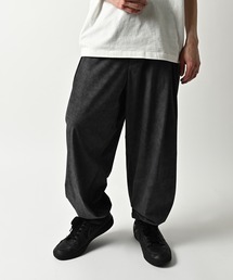 ADAM PATEK（アダムパテック）の「【ADAMPATEK/アダムパテック】uneven dyeing tuck relax pants/ムラ染めリラックスタックパンツ（その他パンツ）」