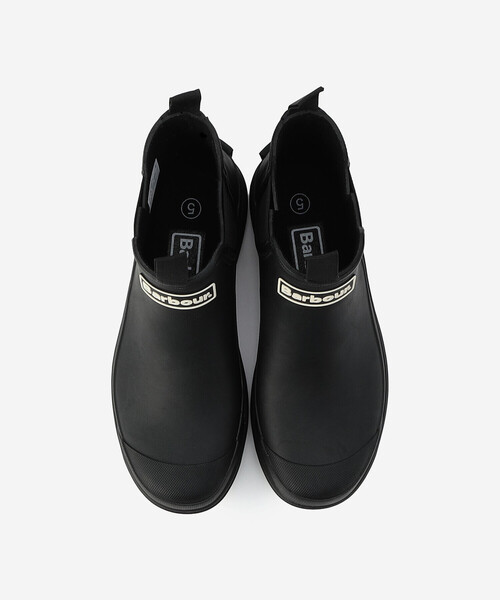 Barbour(バブアー)の「Barbour | サイドゴア ショート レインブーツ WOMEN(レインシューズ・レディース・ブラック・4/5/3)」の6枚目の写真