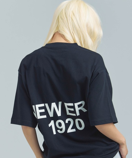 NEW ERA(ニューエラ)の「NEWERA-SS OS CT TEE 1920(Tシャツ/カットソー・メンズ・ブラック/ベージュ/ホワイト・M/L)」の3枚目の写真