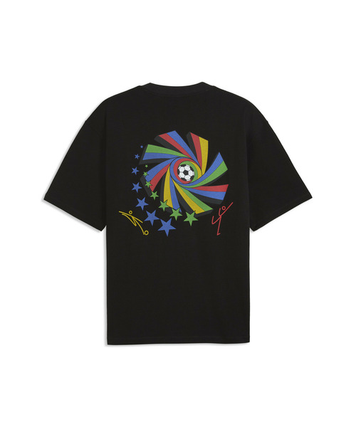 PUMA(プーマ)の「PUMA プーマ メンズ グラフィック フットボール 半袖 Tシャツ(Tシャツ/カットソー・メンズ・ブラック/ホワイト・X-LARGE/X-SMALL/SMALL/MEDIUM/LARGE)」の10枚目の写真