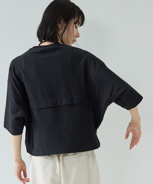 GALLEST（ギャレスト）の「オーバーサイズラグランカットソー（Tシャツ/カットソー・レディース・ブラック/ホワイト/グレー系4・38）」の20枚目の写真