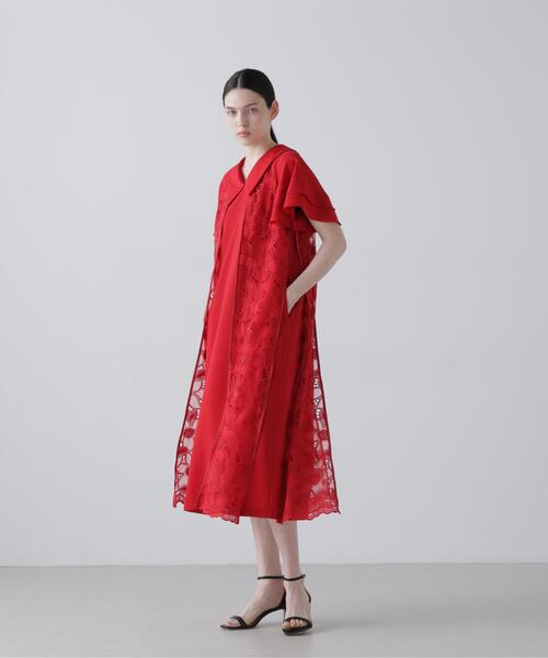 ADORE(アドーア)の「◆ガーデンエンブロイダリーワンピース(ワンピース・レディース・レッド/ブラック・38)」の22枚目の写真