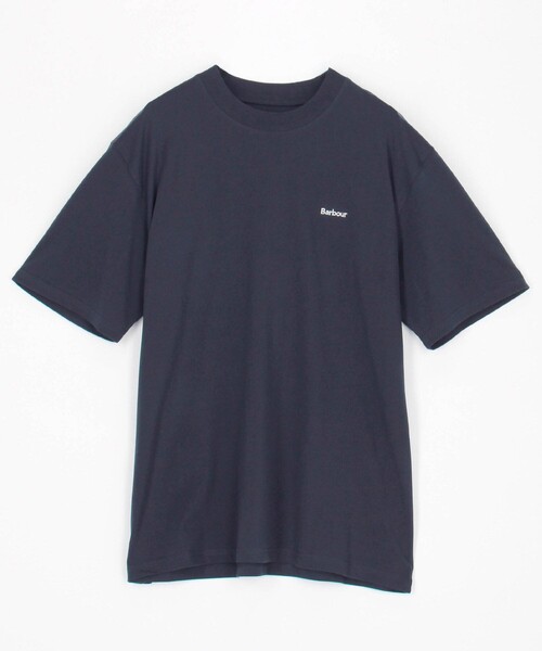 Barbour(バブアー)の「Barbour/バブアー BARBOUR DALTON LOGO OS T-SHIRT(Tシャツ/カットソー・メンズ・ブラック/ネイビー/グリーン/オリーブ/ホワイト・40/38/36)」の5枚目の写真