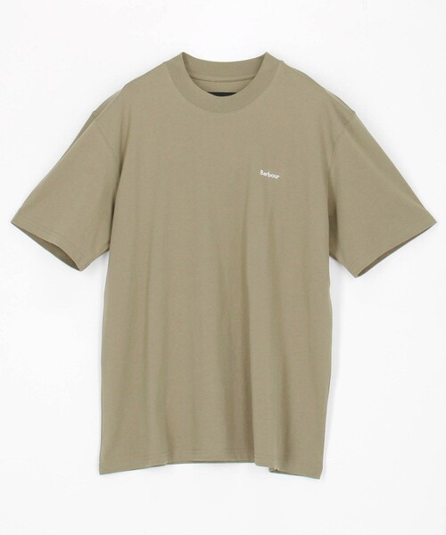 Barbour(バブアー)の「Barbour/バブアー BARBOUR DALTON LOGO OS T-SHIRT(Tシャツ/カットソー・メンズ・ブラック/ネイビー/グリーン/オリーブ/ホワイト・40/38/36)」の4枚目の写真