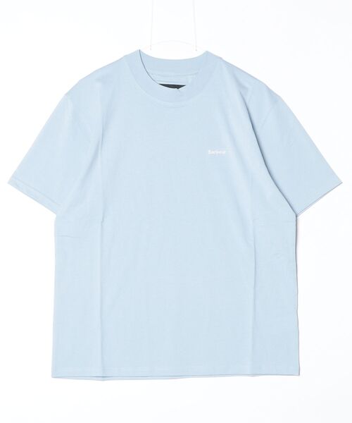 Barbour(バブアー)の「Barbour/バブアー BARBOUR DALTON LOGO OS T-SHIRT(Tシャツ/カットソー・メンズ・ブラック/ネイビー/グリーン/オリーブ/ホワイト/ブルー/イエロー/サックスブルー・40/38/36)」の6枚目の写真