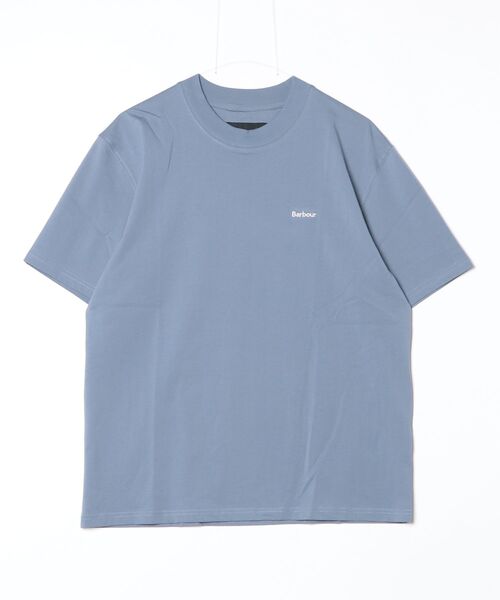 Barbour(バブアー)の「Barbour/バブアー BARBOUR DALTON LOGO OS T-SHIRT(Tシャツ/カットソー・メンズ・ブラック/ネイビー/グリーン/オリーブ/ホワイト/ブルー/イエロー/サックスブルー・40/38/36)」の7枚目の写真