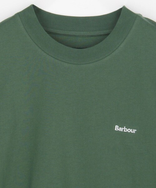 Barbour(バブアー)の「Barbour/バブアー BARBOUR DALTON LOGO OS T-SHIRT(Tシャツ/カットソー・メンズ・ブラック/ネイビー/グリーン/オリーブ/ホワイト・40/38/36)」の16枚目の写真