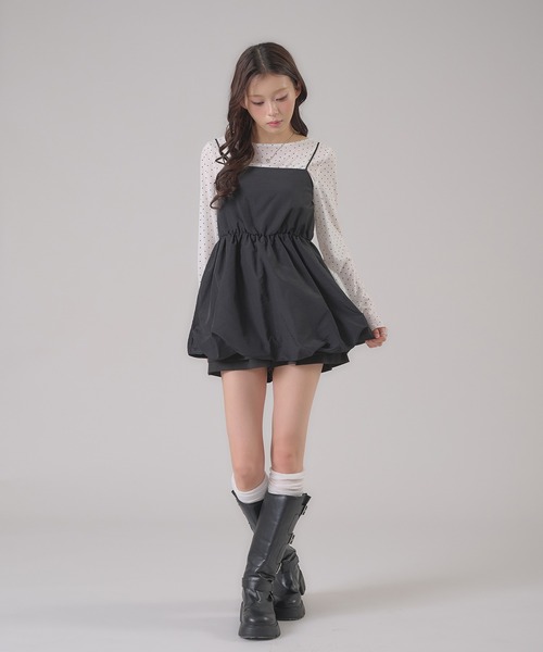 apres jour mignon（アプレジュールミニョン）の「チャーム付きトップス（その他トップス・レディース・ピンク/ブラック/アイボリー/オフホワイト/グレー/シルバー・フリー/LARGE）」の11枚目の写真
