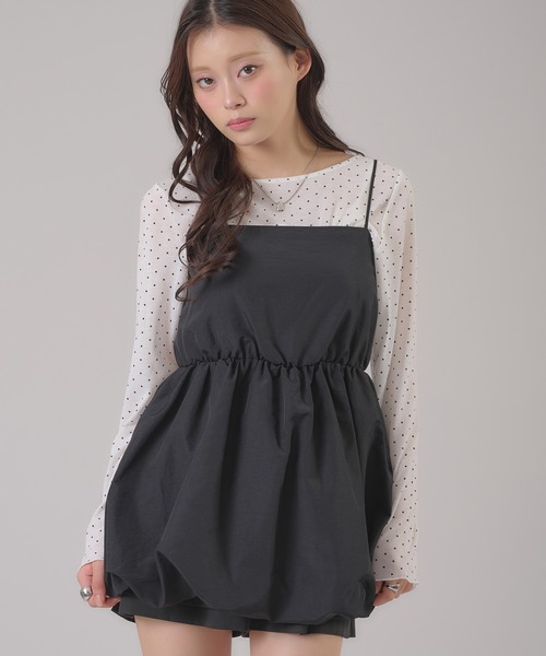 apres jour mignon（アプレジュールミニョン）の「チャーム付きトップス（その他トップス・レディース・ピンク/ブラック/アイボリー/オフホワイト/グレー/シルバー・フリー/LARGE）」の21枚目の写真
