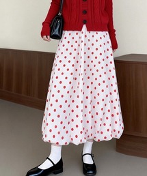 SHOUYO（ショウヨウ）の「ドット柄 バルーンロングスカート（スカート）」