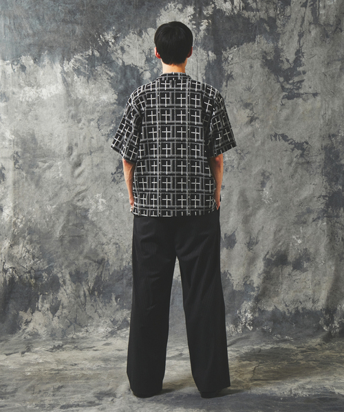 JOURNAL STANDARD(ジャーナルスタンダード)の「T/R バギー スラックス(スラックス・メンズ・グレー/ブラック系その他/ブラック/ネイビー・LARGE/MEDIUM)」の9枚目の写真