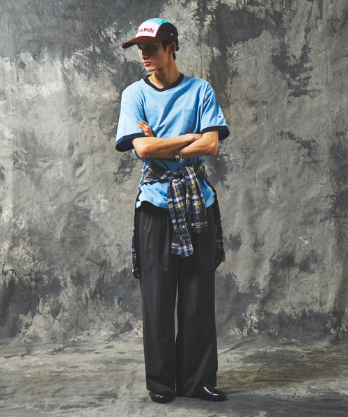 JOURNAL STANDARD(ジャーナルスタンダード)の「T/R バギー スラックス(スラックス・メンズ・グレー/ブラック系その他/ブラック/ネイビー・LARGE/MEDIUM)」の13枚目の写真