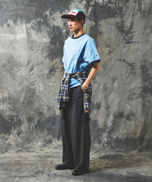 JOURNAL STANDARD(ジャーナルスタンダード)の「T/R バギー スラックス(スラックス・メンズ・グレー/ブラック系その他/ブラック/ネイビー・LARGE/MEDIUM)」の14枚目の写真