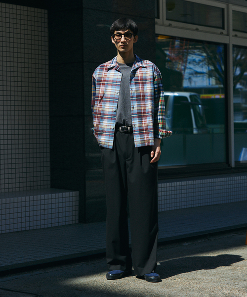 JOURNAL STANDARD（ジャーナルスタンダード）の「T/R バギー スラックス（スラックス・メンズ・グレー/ブラック系その他/ブラック/ネイビー・LARGE/MEDIUM）」の22枚目の写真