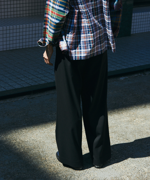 JOURNAL STANDARD（ジャーナルスタンダード）の「T/R バギー スラックス（スラックス・メンズ・グレー/ブラック系その他/ブラック/ネイビー・LARGE/MEDIUM）」の15枚目の写真