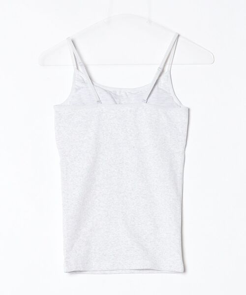 NEW ERA(ニューエラ)の「ニューエラ WS RIB CAMISOLE ASH(キャミソール・レディース・グレー・S/M)」の2枚目の写真