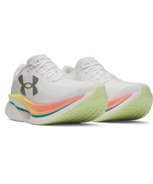 UNDER ARMOUR(アンダーアーマー)の「UAベロシティ プロ2(ランニング/メンズ/レディース)(スニーカー・レディース・ホワイト・27.0cm/26.0cm/26.5cm/28.0cm/28.5cm/29.0cm/27.5cm/25.5cm/25.0cm)」の4枚目の写真