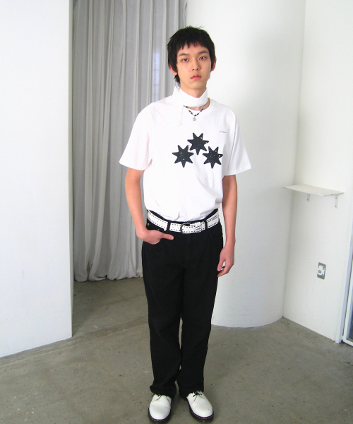 NICE GHOST CLUB(ナイスゴーストクラブ)の「RELIGIOUS SYMBOL TEE_WHITE(NG2GMUT508A)(Tシャツ/カットソー・レディース・ホワイト・SMALL/MEDIUM/LARGE)」の2枚目の写真