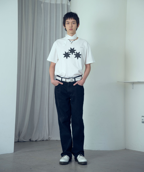 NICE GHOST CLUB(ナイスゴーストクラブ)の「RELIGIOUS SYMBOL TEE_WHITE(NG2GMUT508A)(Tシャツ/カットソー・レディース・ホワイト・SMALL/MEDIUM/LARGE)」の3枚目の写真