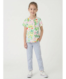 HAKKA KIDS | hakka　kids×yuko　maegawa　32／－天竺はるのオーケストラプリントパフスリーブTシャツ(Tシャツ/カットソー)