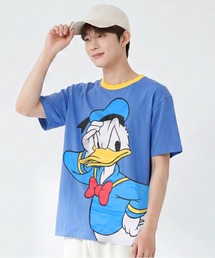親子お揃い ディズニー BIGフェイスTシャツ 1483A