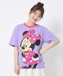 親子お揃い ディズニー BIGフェイスTシャツ 1483A