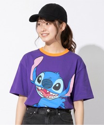 親子お揃い ディズニー BIGフェイスTシャツ 1483A