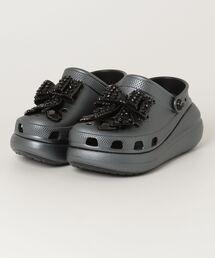 crocs(�N���b�N�X)��crocs Crush Bedazzled Bows Clog / �N���b�N�X �N���b�V�� �x�_�Y���h �{�E�Y �N���b�O(�T���_��)