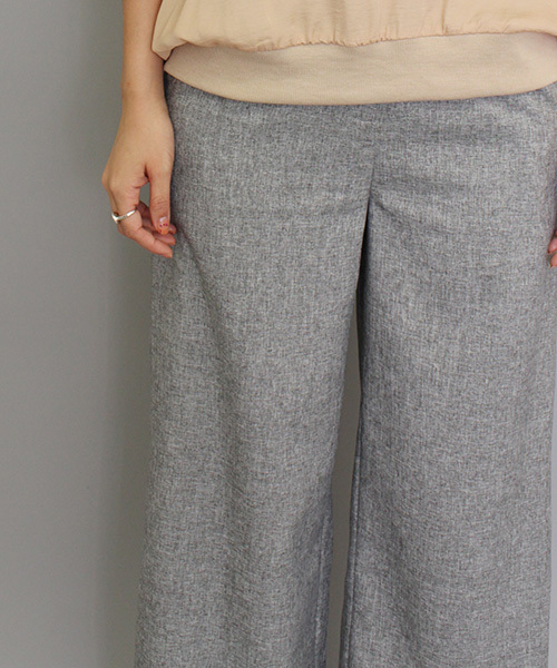 mystic（ミスティック）の「【mystic】タックパンツ（その他パンツ・レディース・ブラック/ベージュ/ピンク・1/2）」の9枚目の写真