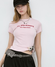 Stretch Message T-Shirt / ストレッチメッセージTシャツ
