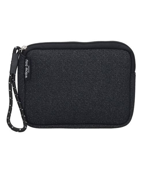 Willow Bay(ウィローベイ)の「【willow bay】WRISTLET CLUTCH クラッチバック(クラッチバッグ・レディース・アクア/ライム/ブラウン/ブラック系1/ライトグレー/ブラック/レモンイエロー/フューシャピンク/オレンジ/ラベンダー・FREE)」の3枚目の写真