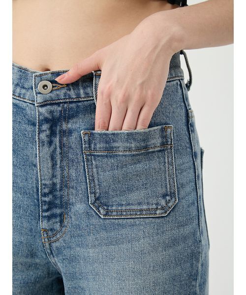 ストレッチセミフレアデニムパンツ（その他パンツ）｜LILY BROWN
