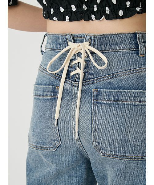 LILY BROWN(リリーブラウン)の「ストレッチセミフレアデニムパンツ(その他パンツ・レディース・ライトブルー/ブルー/インディゴブルー・0/1)」の14枚目の写真