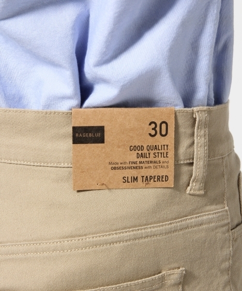 RAGEBLUE（レイジブルー）の「【USAコットン使用】ストレッチスリム5ポケ/712212（その他パンツ・メンズ・オリーブ/ブラック/ホワイト/ネイビー/ベージュ・X-LARGE/LARGE/MEDIUM/SMALL）」の14枚目の写真