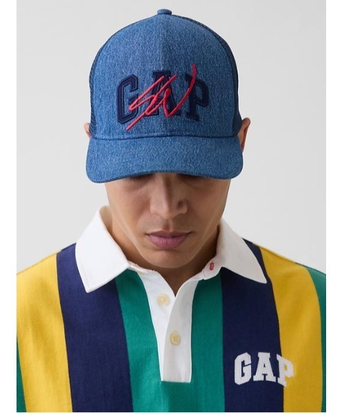 NewEra×GAP 9FIFTY ネイビーキャップ 1969 GAP50周年を記念した世界初のコラボレーションアイテム「GAP×New Era