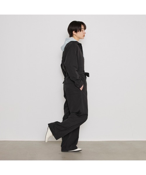 COMMON+HAUS(コモンハウス)の「ニュートラルジャンプスーツ(つなぎ/オールインワン・レディース・ブラウン/ネイビー/ブラック・S/M)」の5枚目の写真