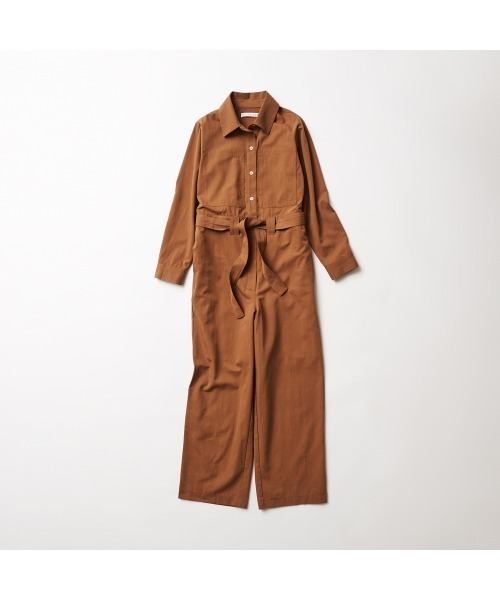 COMMON+HAUS(コモンハウス)の「ニュートラルジャンプスーツ(つなぎ/オールインワン・レディース・ブラウン/ネイビー/ブラック・S/M)」の16枚目の写真